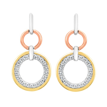 EARRINGS  RD V 0.17